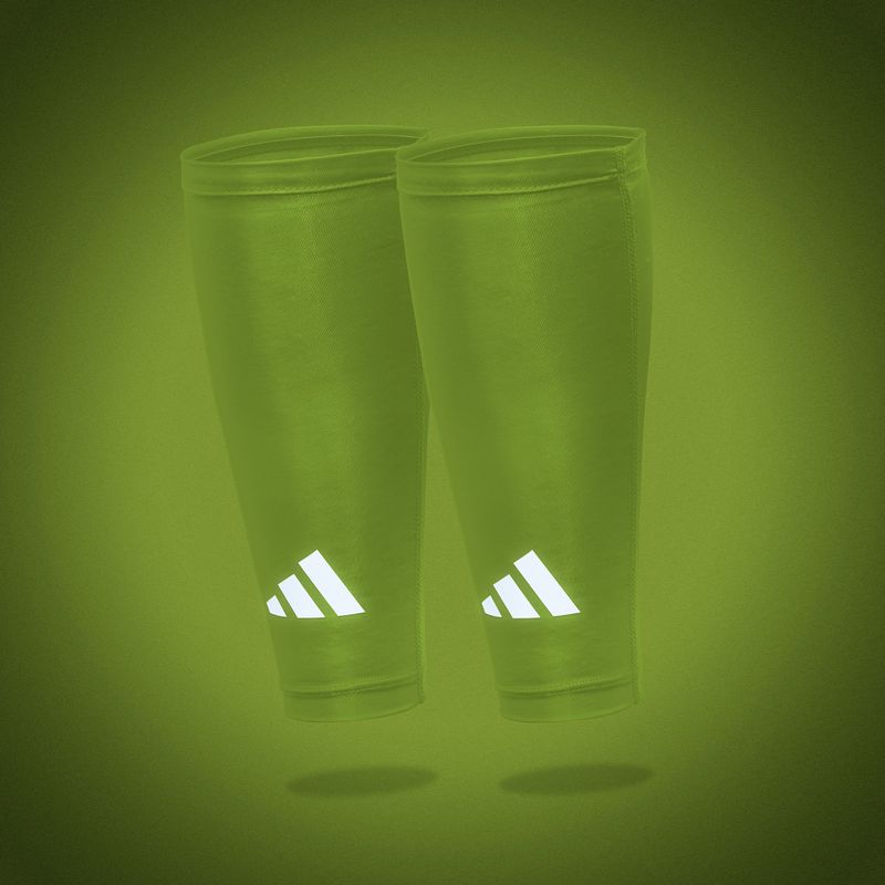 Kompresné holenné návleky adidas Climacool Compression Calf Sleeves lucid lemon 7