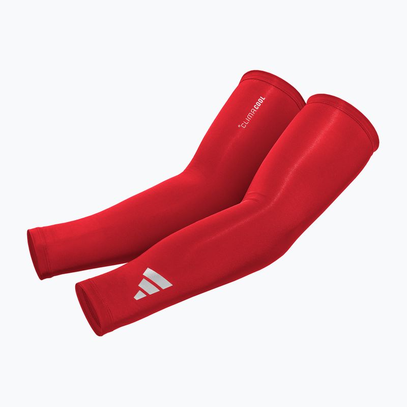 Kompresné návleky na ruky adidas Climacool Compression Arm Sleeves red