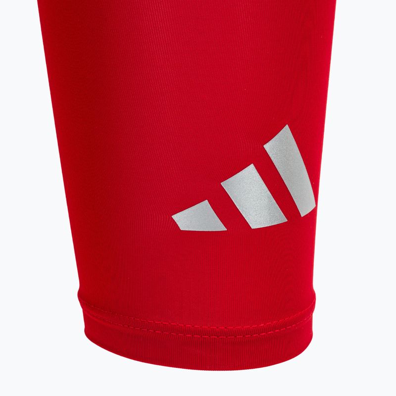 Kompresné holenné návleky adidas Climacool Compression Calf Sleeves true red 3