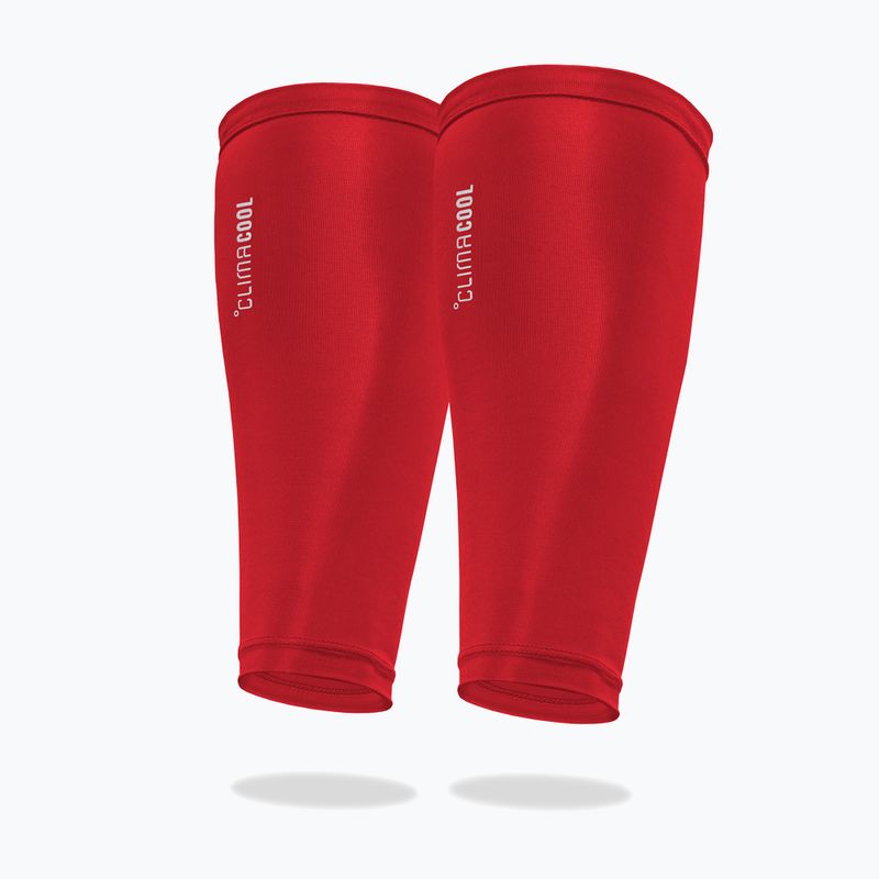 Kompresné holenné návleky adidas Climacool Compression Calf Sleeves true red 2