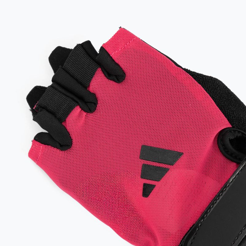 Tréningové rukavice adidas Essential Training pink mesh 4