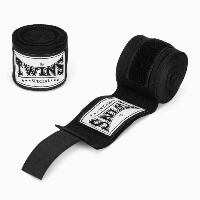Boxerské bandáže Twins Special CH5 čierna