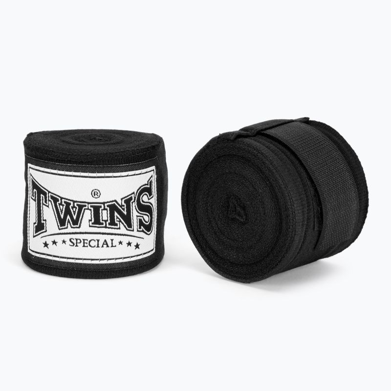 Boxerské bandáže Twins Special CH5 čierna 2