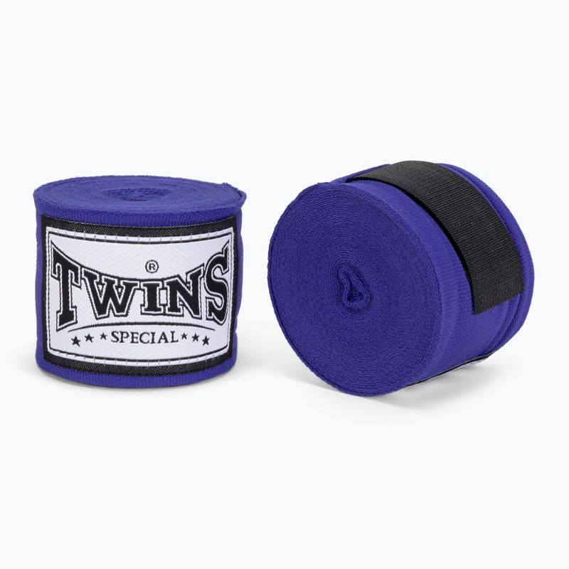 Boxerské bandáže Twins Special CH5 modré 2