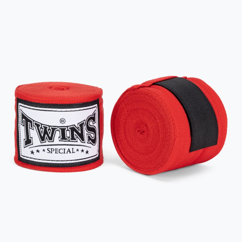 Boxerské bandáže Twins Special CH5 červená 2