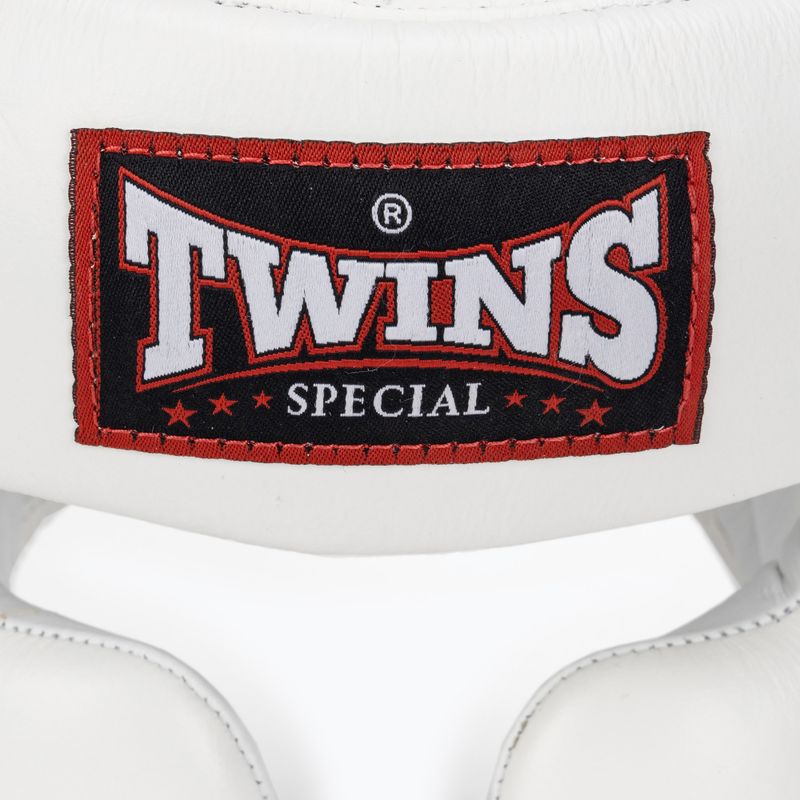 Boxerská prilba Twins Special Sparring biela 4