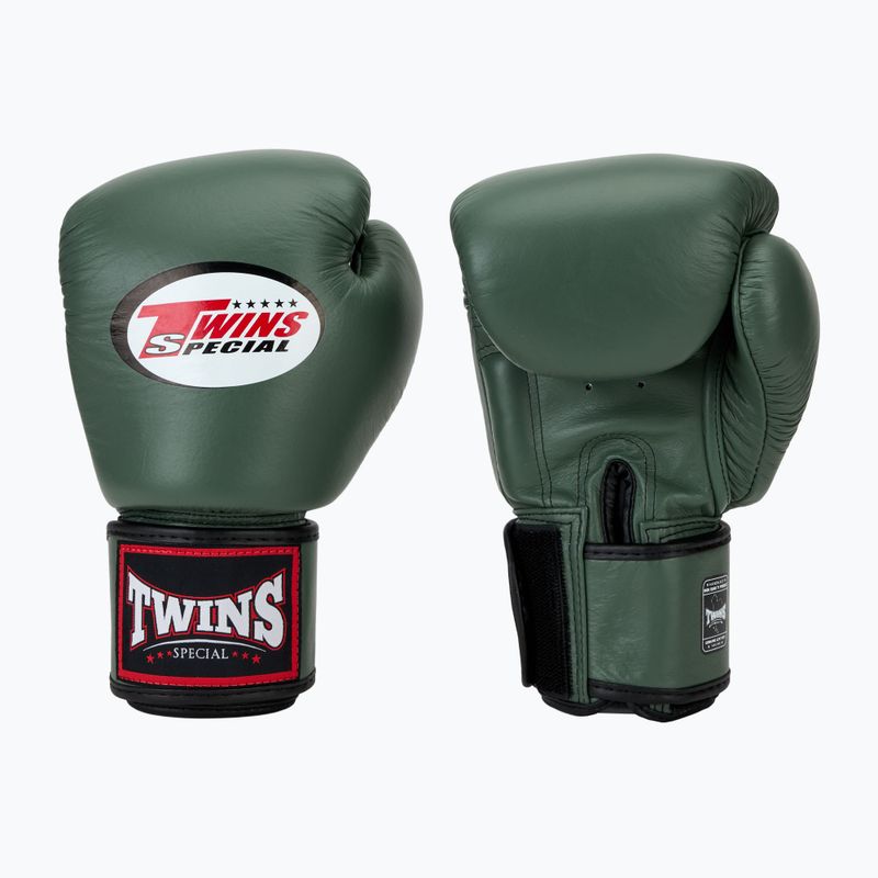 Boxerské rukavice Twins Special BGVL3 olive 3