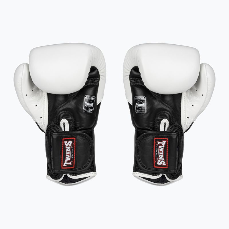 Boxerské rukavice Twins Special BGVL6 black/white 2