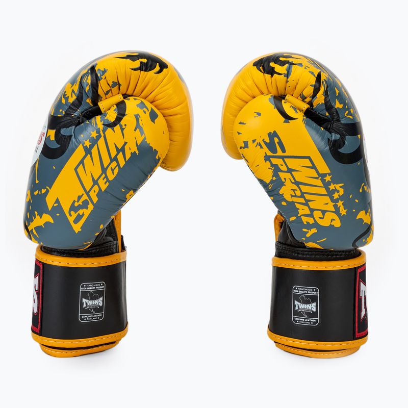 Boxerské rukavice Twins Special FBGVL3-36 green 4