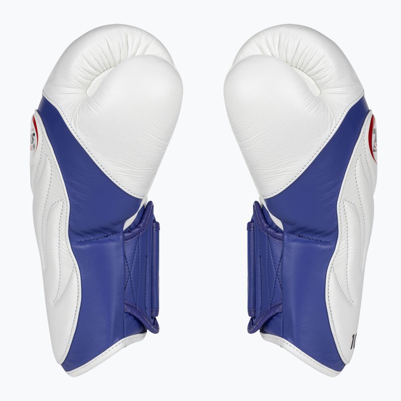 Boxerské rukavice Twins Special BGVL6 white/blue 3