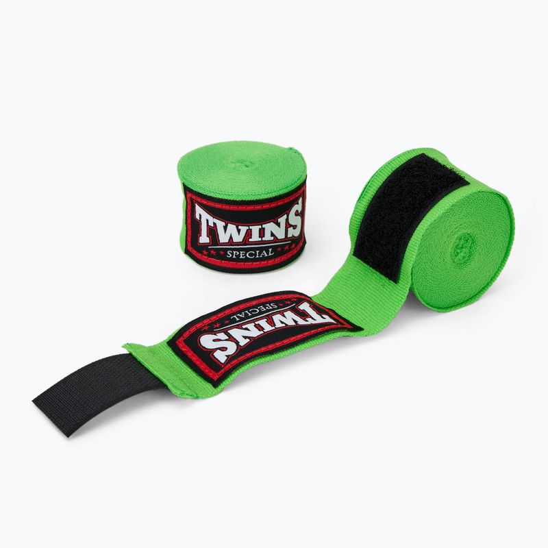 Boxerské bandáže  Twins Special CH6 green