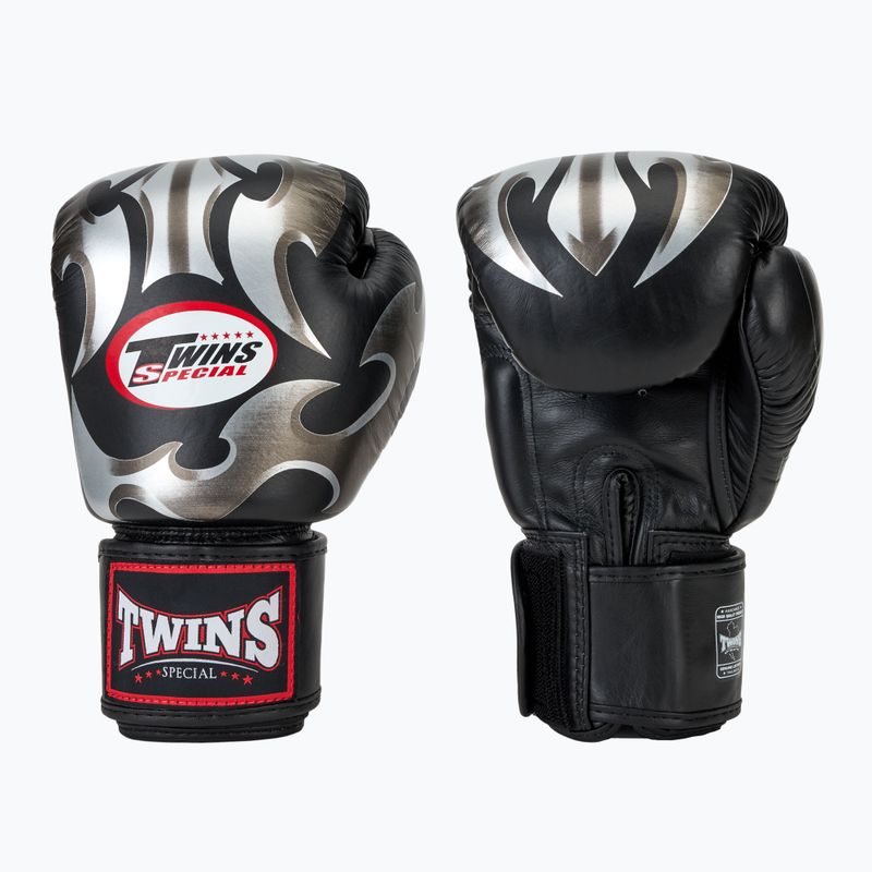 Boxerské rukavice Twins Special FBGVL3-22 silver 3