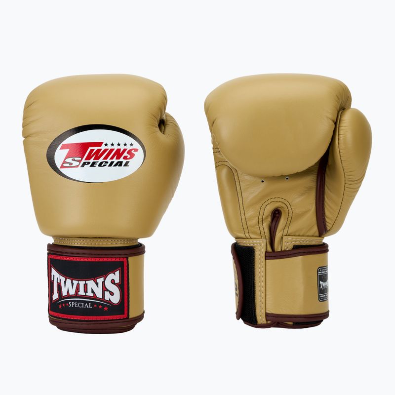 Boxerské rukavice Twins Special BGVL3 latte 3