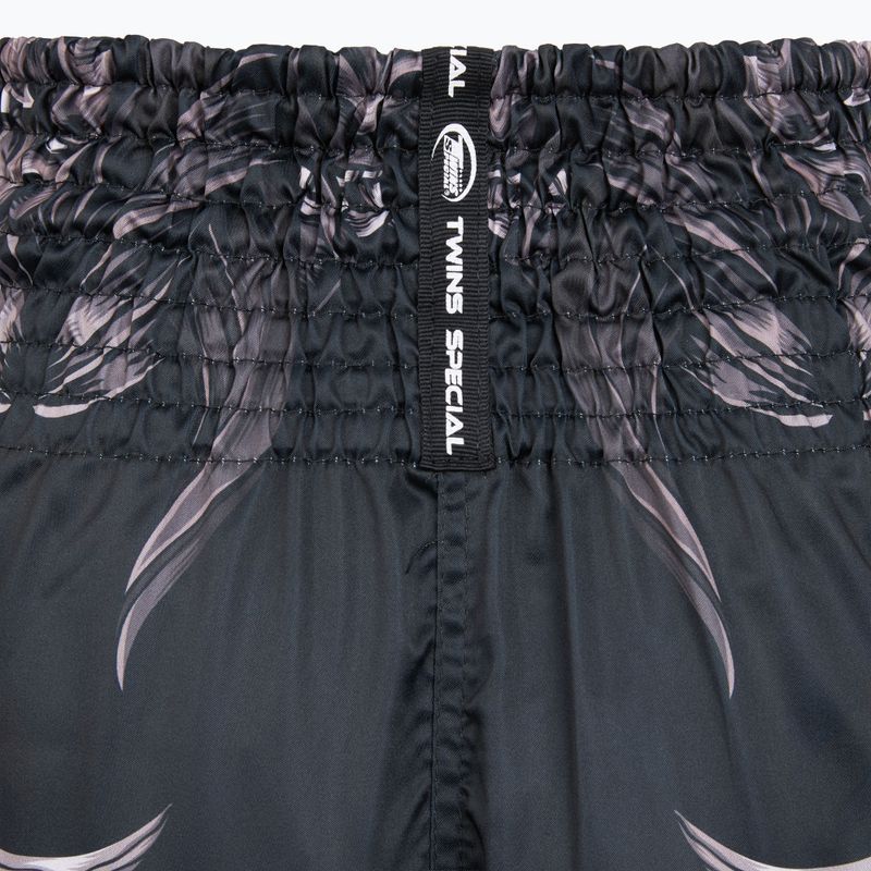 Tréningové šortky Twins Special Muay Thai Twins Kabuki black/white/red 4