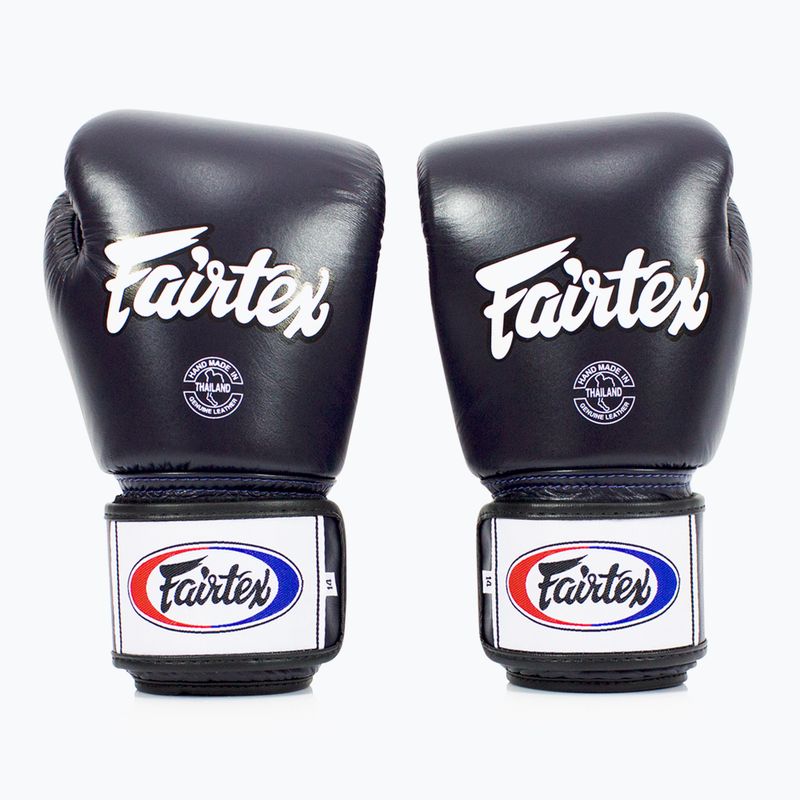 Fairtex Universal Priedušné modré boxerské rukavice