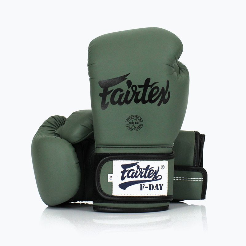 Boxerské rukavice Fairtex F-DAY Limited Edition pickle 4