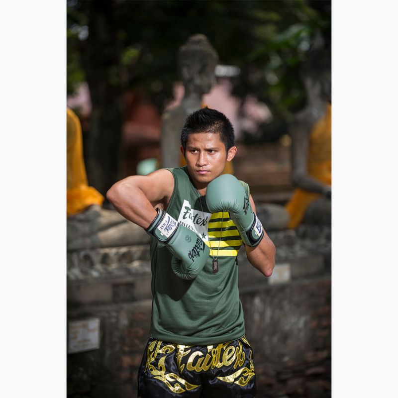 Boxerské rukavice Fairtex F-DAY Limited Edition pickle 5