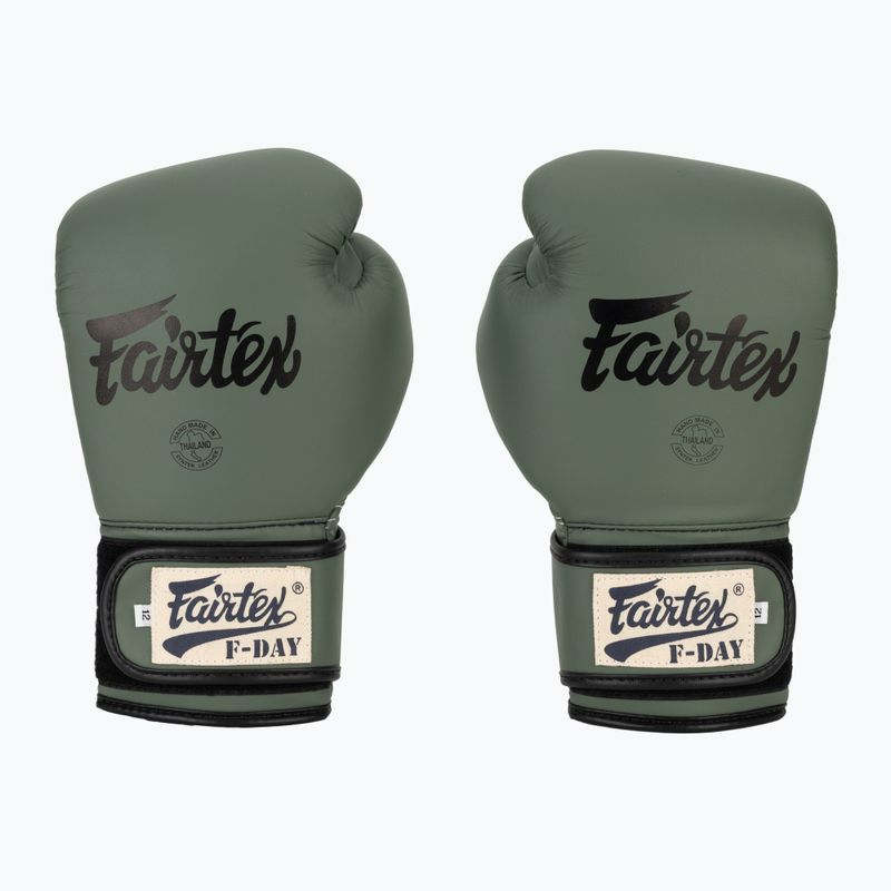 Boxerské rukavice Fairtex F-DAY Limited Edition pickle 2