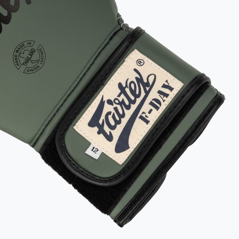 Boxerské rukavice Fairtex F-DAY Limited Edition pickle 6