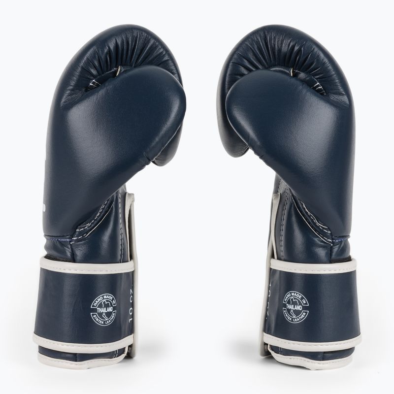 Boxerské rukavice Fairtex Microfiber blue 4
