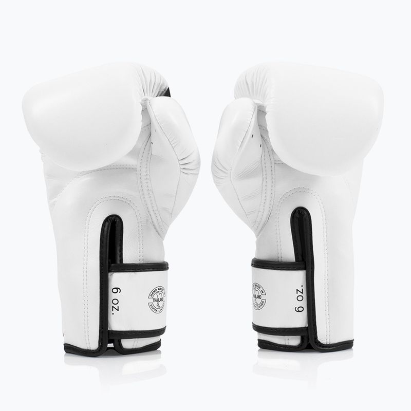 Boxerské rukavice Fairtex Microfiber white 2