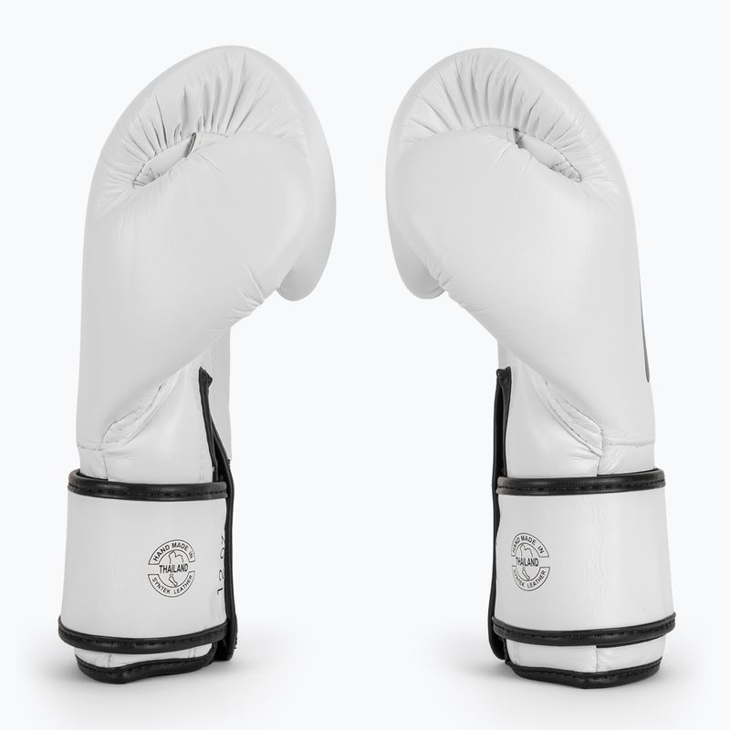 Boxerské rukavice Fairtex Microfiber white 4