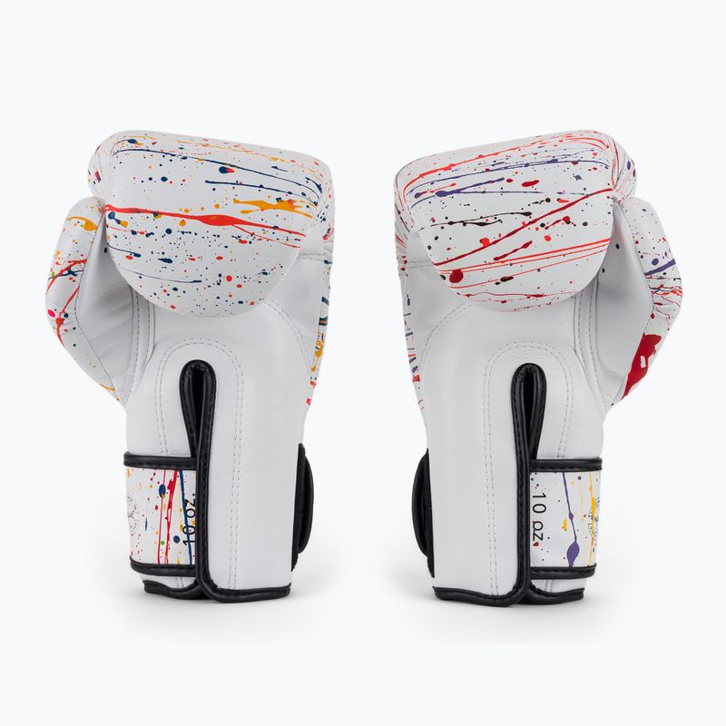 Boxerské rukavice Fairtex Microfiber Art Collections Painter white 3