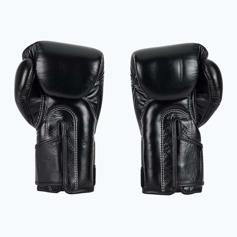 Štýlové boxerské rukavice Fairtex Angular Sparring - s uzamknutým palcom čierne 3