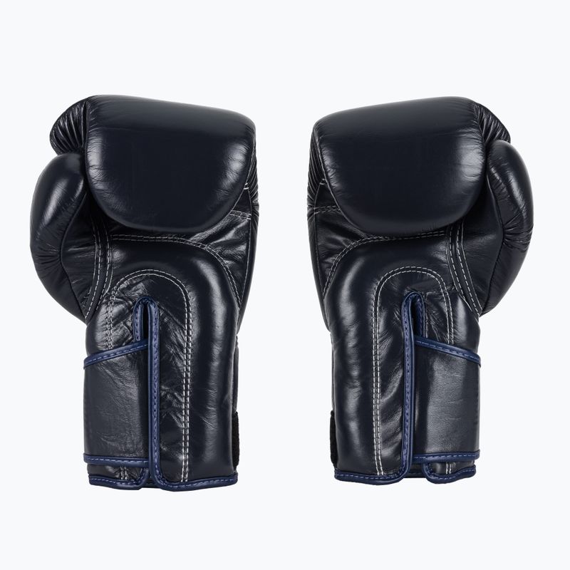Štýlové boxerské rukavice Fairtex Angular Sparring - uzamknutý palec modré 3