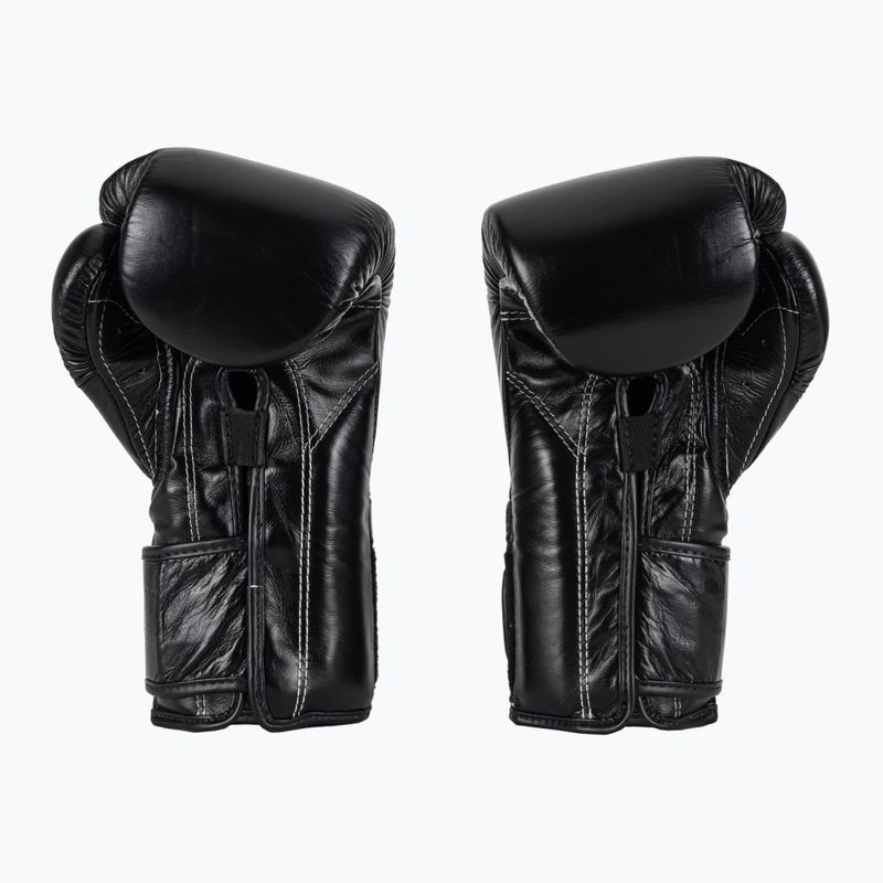 Boxerské rukavice Fairtex Heavy Hitter's Mexican Style black/yellow 3