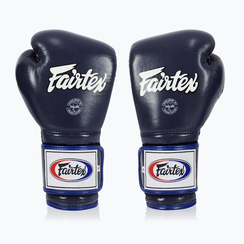 Boxerské rukavice Fairtex Heavy Hitter's Mexican Style blue 7