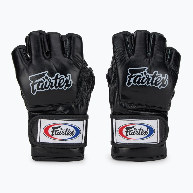 Rukavice MMA Fairtex "Open Thumb Loop" black 2