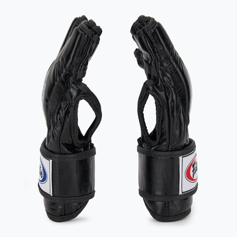 Rukavice MMA Fairtex "Open Thumb Loop" black 4