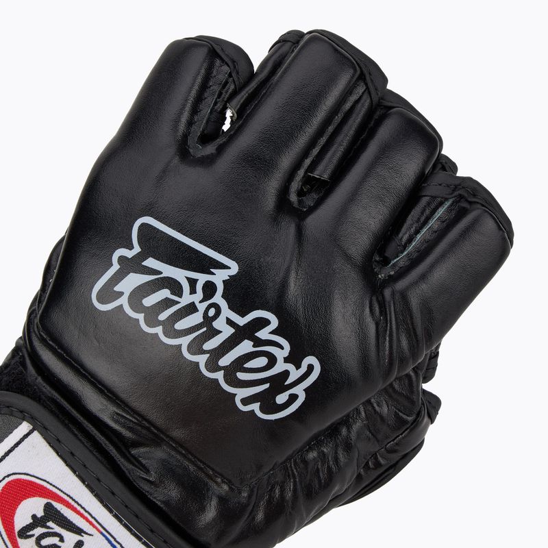 Rukavice MMA Fairtex "Open Thumb Loop" black 5