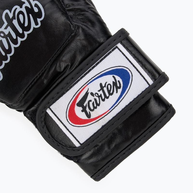 Rukavice MMA Fairtex "Open Thumb Loop" black 6