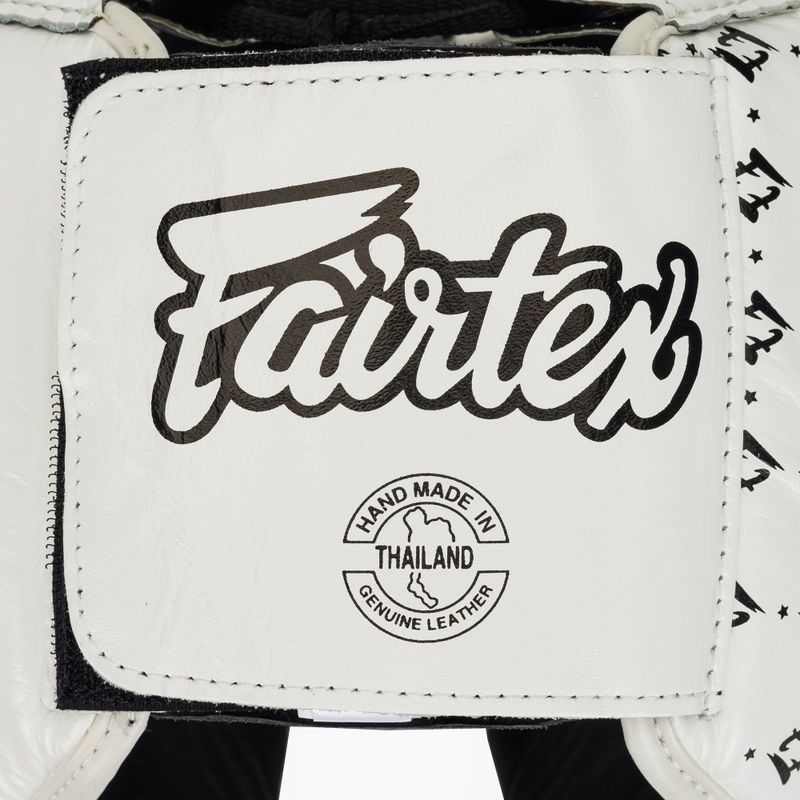 Boxerská prilba Fairtex Super Sparring white/black 5