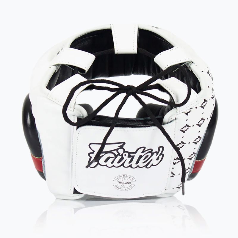Boxerská prilba Fairtex Super Sparring white/black 2
