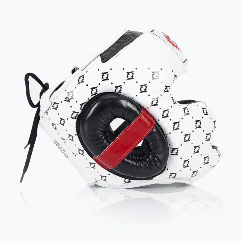 Boxerská prilba Fairtex Super Sparring white/black 3