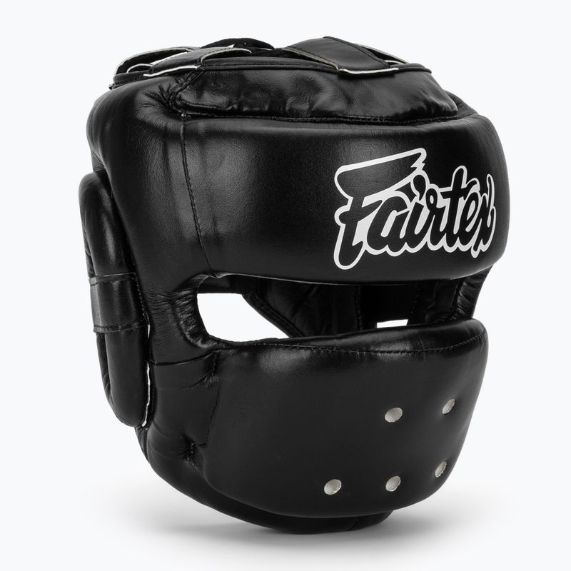 Boxerská prilba Fairtex Full Face Protector black