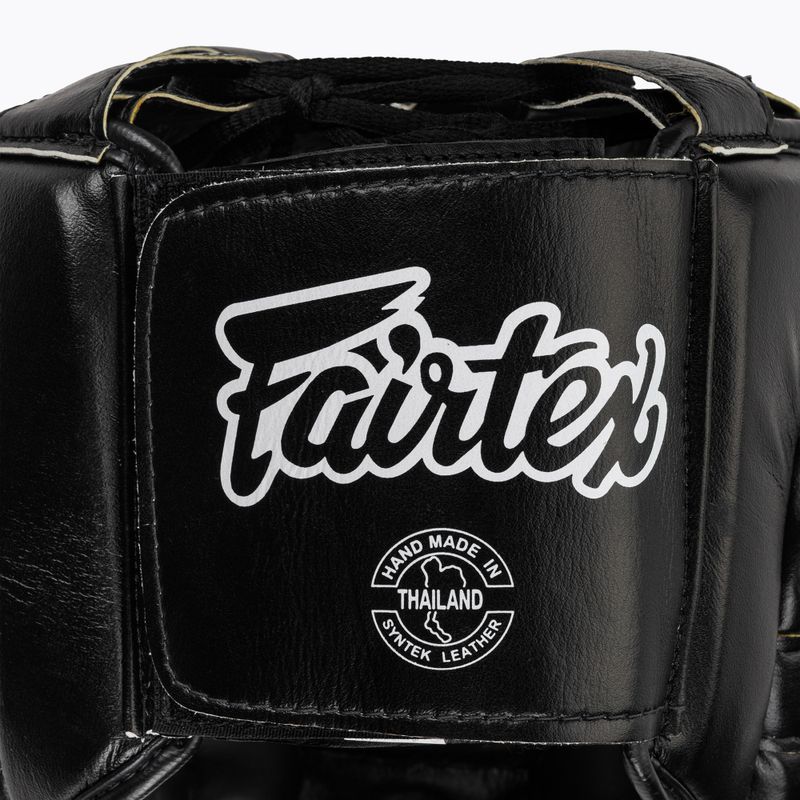 Boxerská prilba Fairtex Full Face Protector black 5