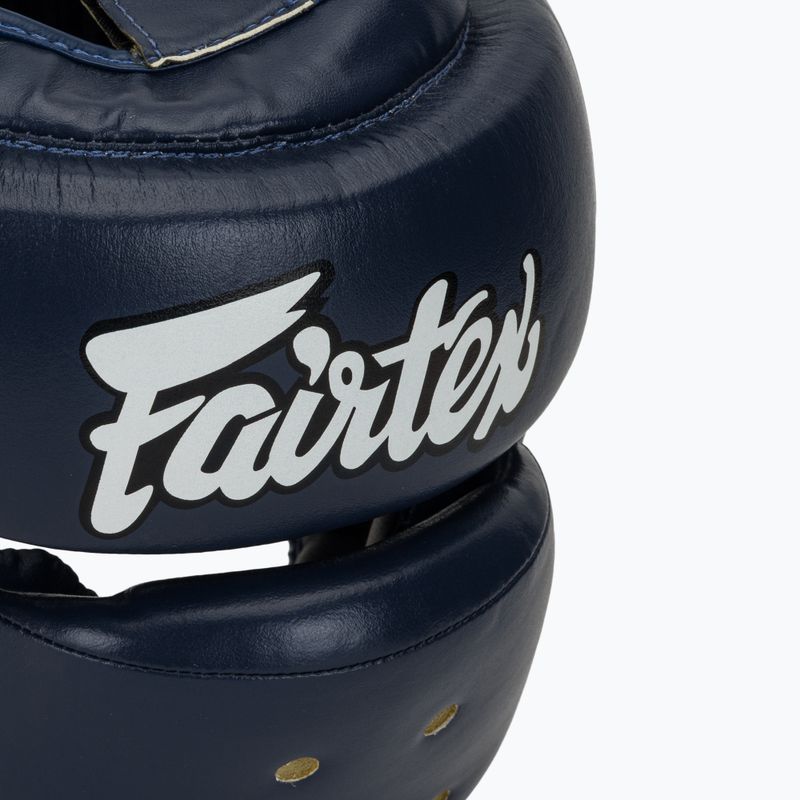 Boxerská prilba Fairtex Full Face Protector blue 4