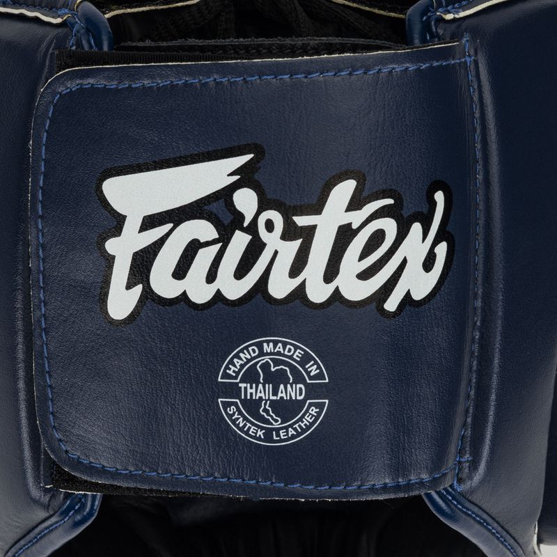 Boxerská prilba Fairtex Full Face Protector blue 5