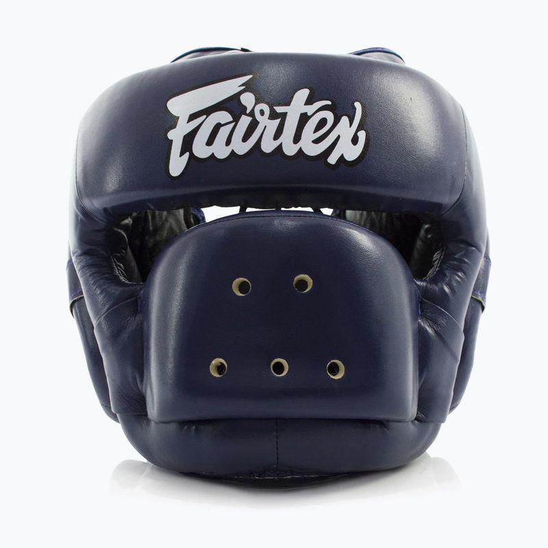 Boxerská prilba Fairtex Full Face Protector blue 2