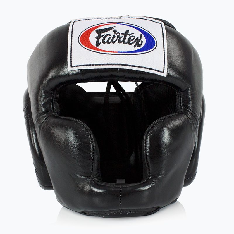 Boxerská prilba Fairtex Full Coverage Style black
