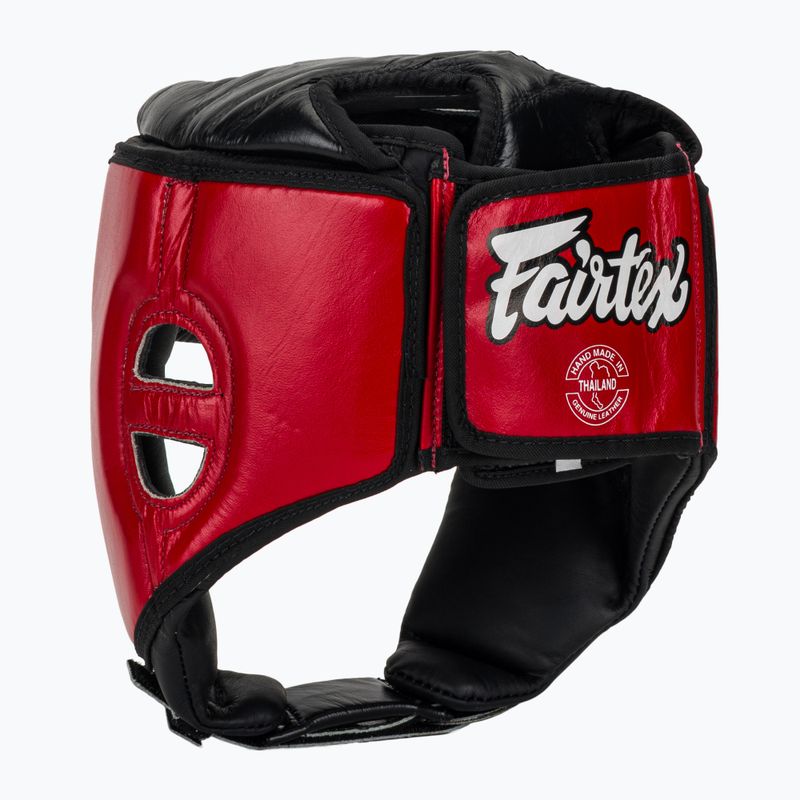 Ochranná prilba Fairtex Muay Thai & Kickboxing Competition red 3