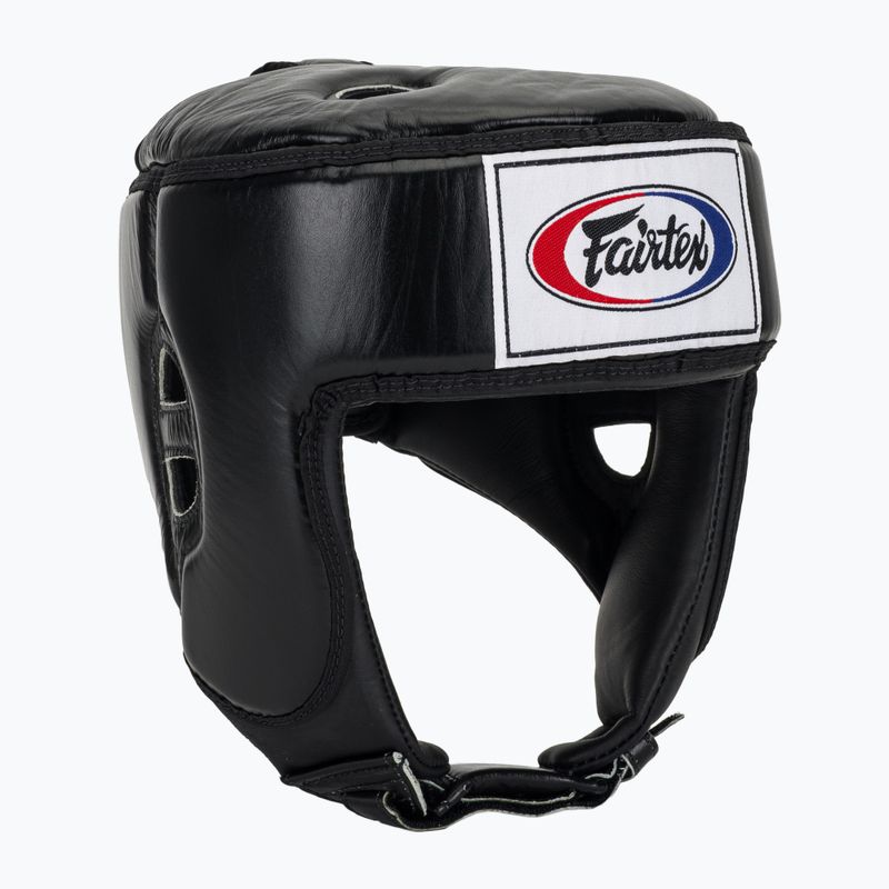 Ochranná prilba Fairtex Muay Thai & Kickboxing Competition black