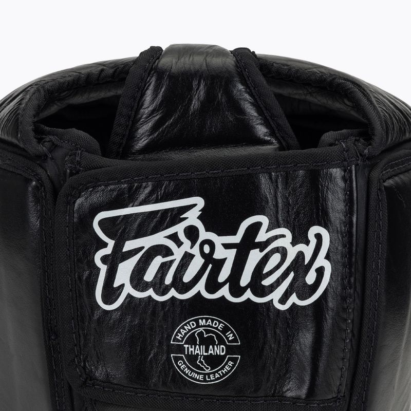 Ochranná prilba Fairtex Muay Thai & Kickboxing Competition black 5