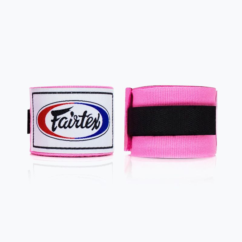 Boxerské bandáže  Fairtex Handwraps 455 cm pink