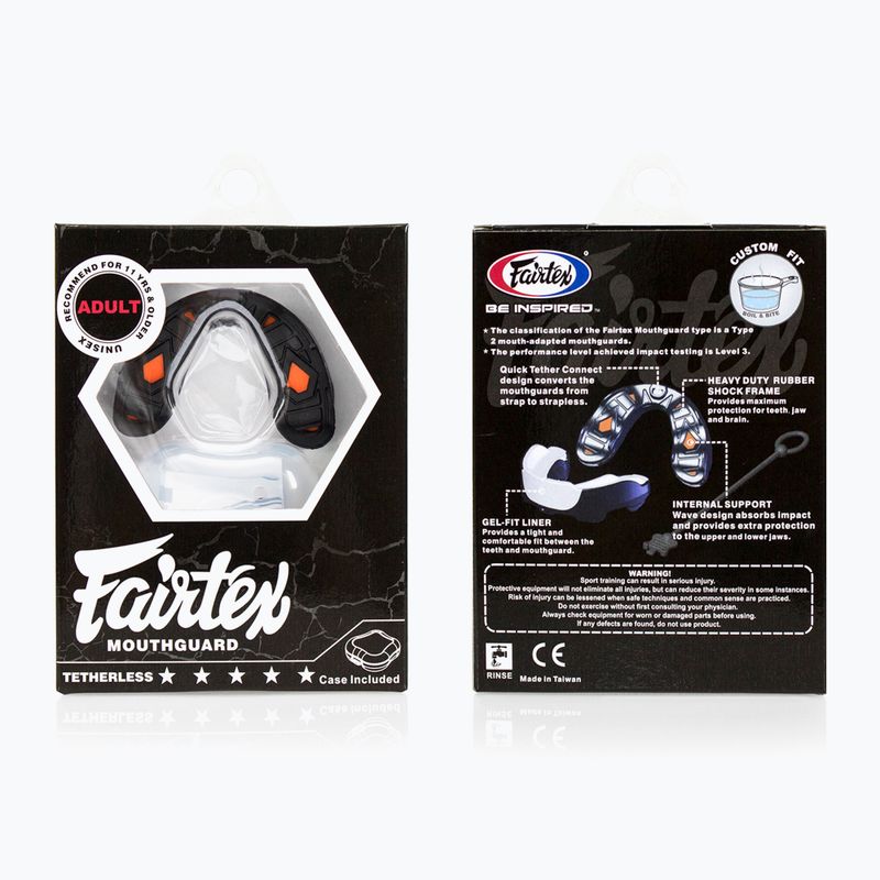 Gélový chránič zubov Fairtex čierny 4