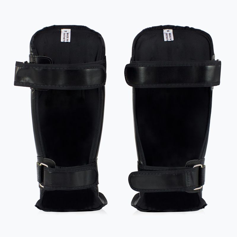 Fairtex In-Step dvojité polstrované chrániče holennej kosti čierne 2